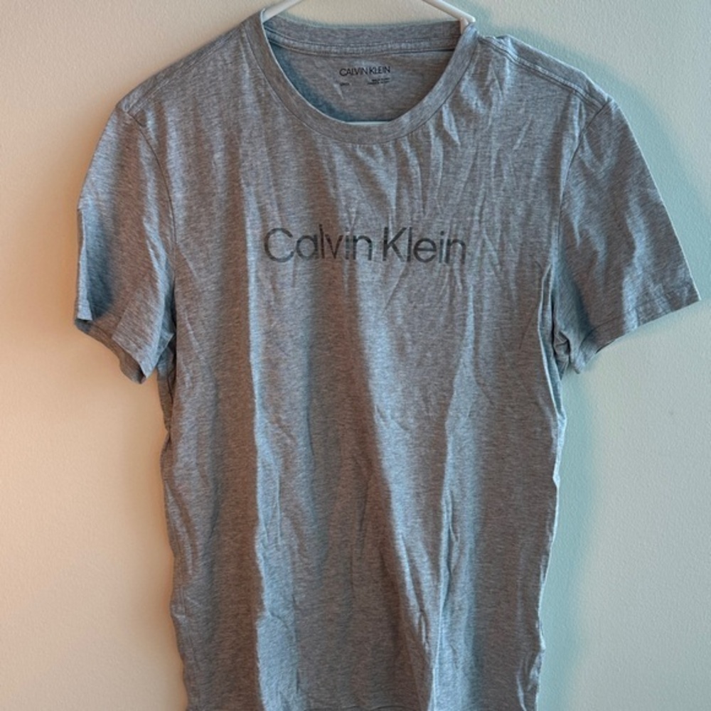 Calvin Klein Light Gray Men's Tee